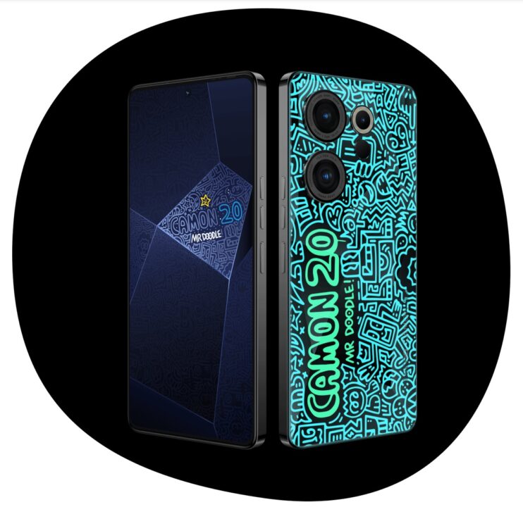 Tecno Camon 20 Series 5G Mr Doodle Edition