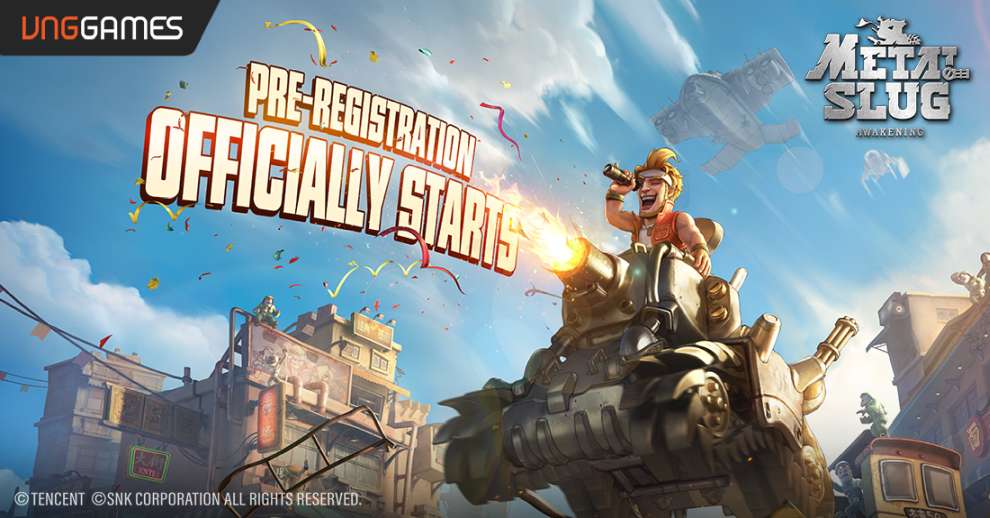 metal slug awakening pre registration cover