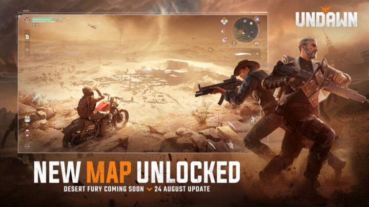 Garena Undawn Desert Fury Map