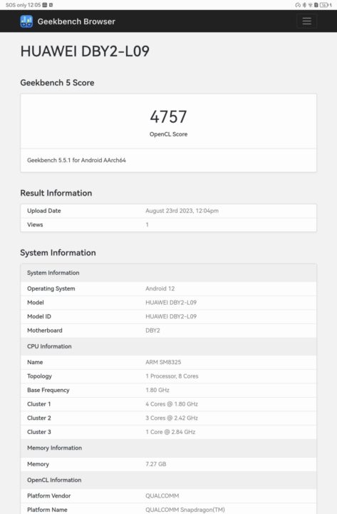 Huawei MatePad Air Review   Benchmarks (5)