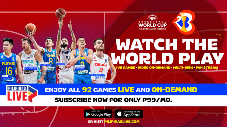 Pilipinas Live FIBA Promo