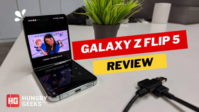 Galaxy Z Flip 5 Review Header