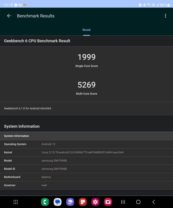 Screenshot 20230920 121955 Geekbench 6