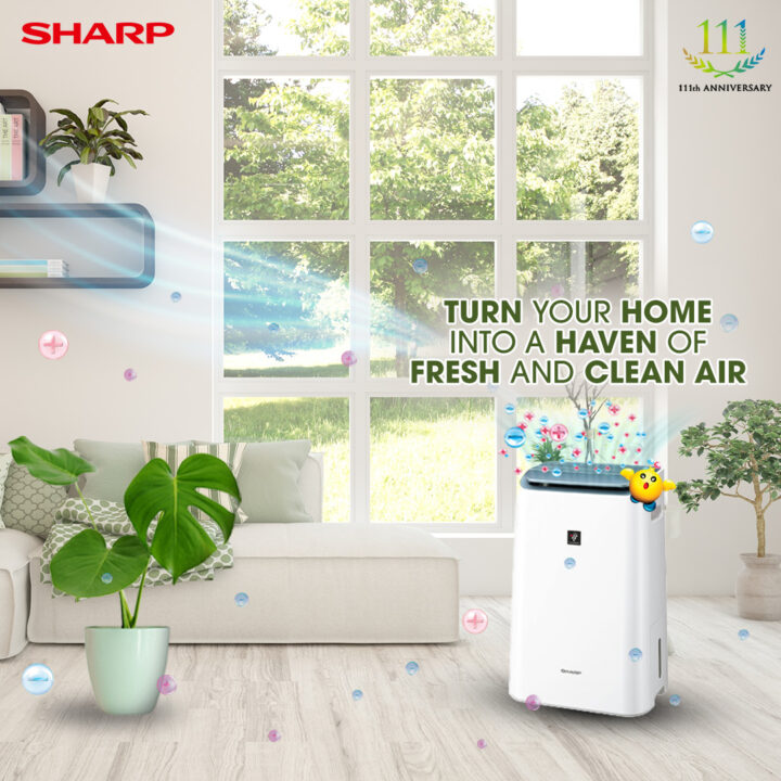 Sharp Plasmacluster Air Purifier with Dehumidifier 3