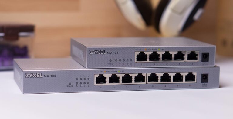 Zyxel MG 105 and MG 108 Unmanaged Switch Review   Cover