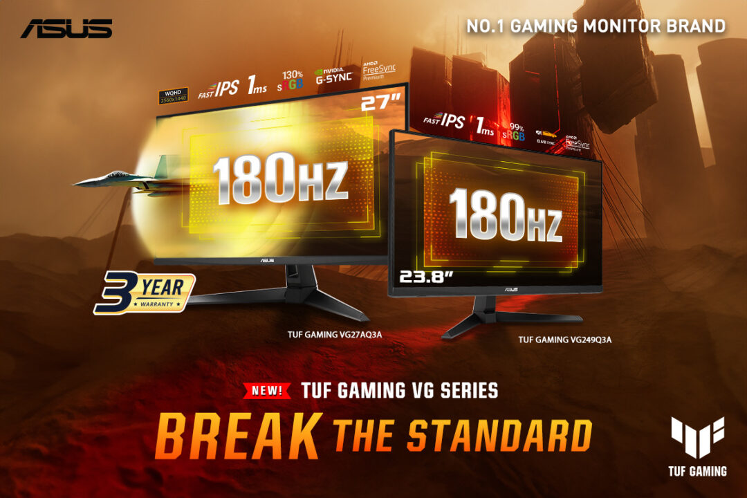 ASUS 1200x800 vs Overclocked 180Hz Monitor