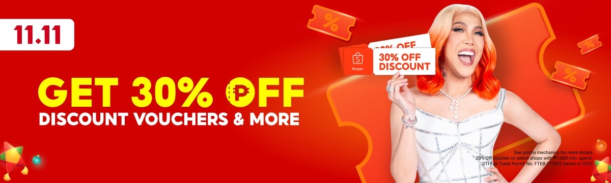 Shopee Bigating 30% off voucher