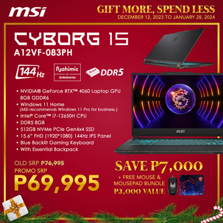 MSI Gift More Spend Less Promo