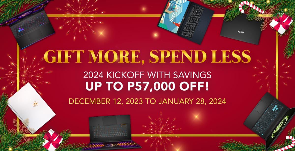 MSI Gift More Spend Less Promo