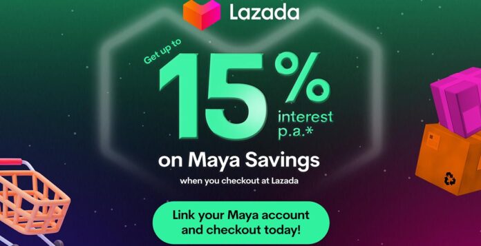 Maya Savings x Lazada Holidays 2023