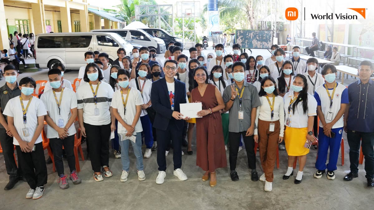 Xiaomi x World Vision CSR Baseco High School