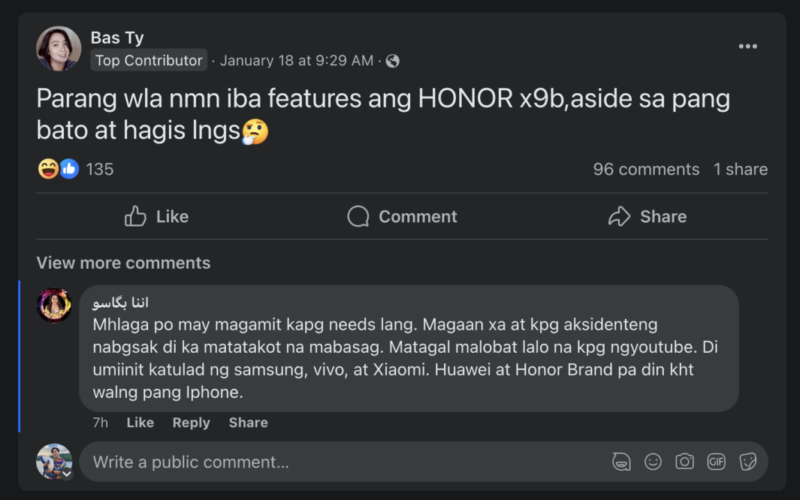 Honor X9b Community