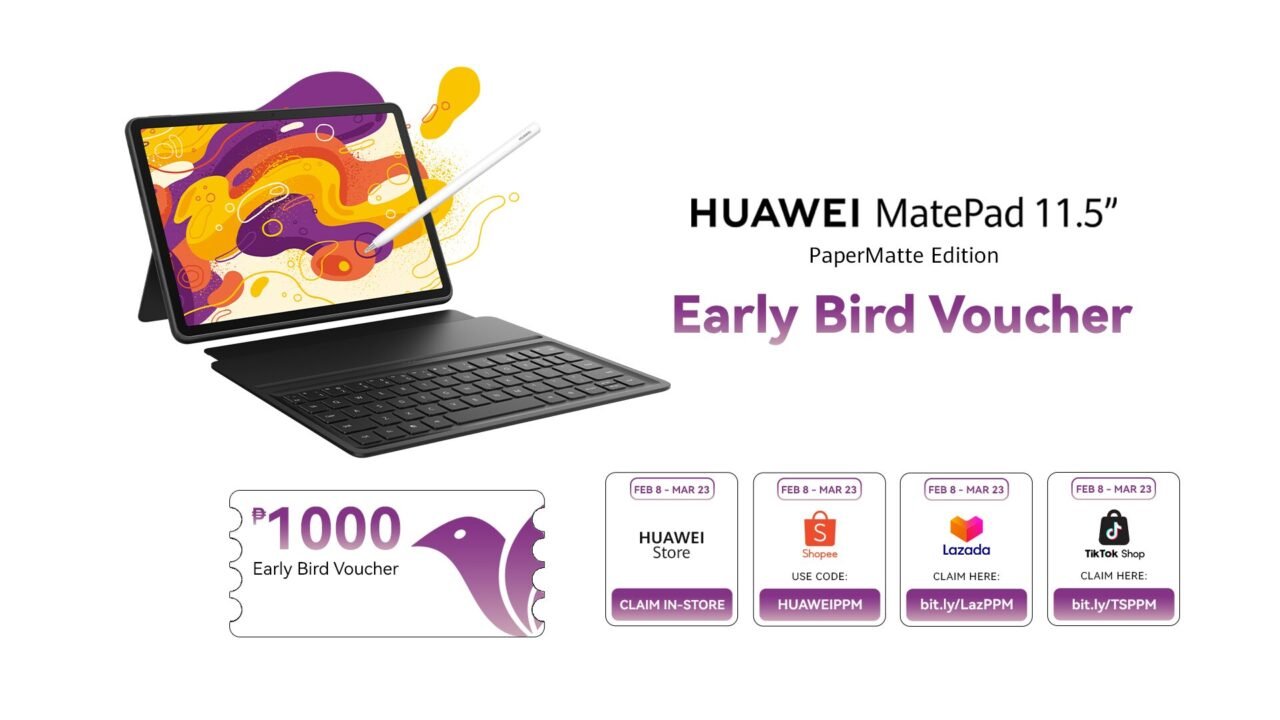 HUAWEI MatePad 11.5 inch PaperMatte Edition Early Bird Promo