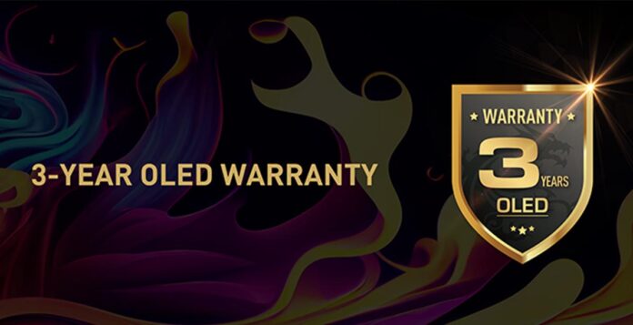 MSI OLED 3 Year Burn In Warranty