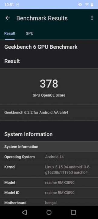 realme C67 Benchmarks