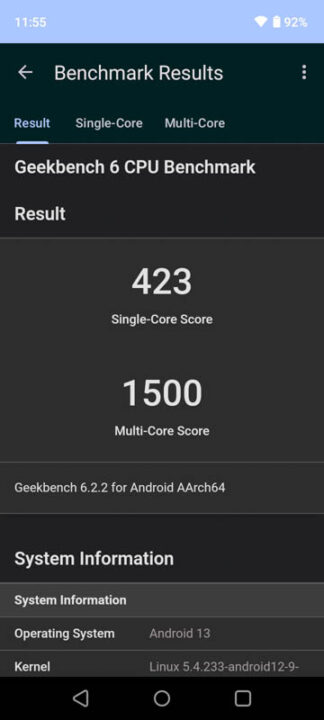 realme Note 50 Benchmarks