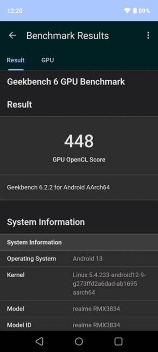 realme Note 50 Benchmarks