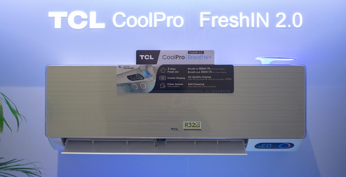 TCL CoolPro FreshIN 2.0 Inverter Air Conditioner