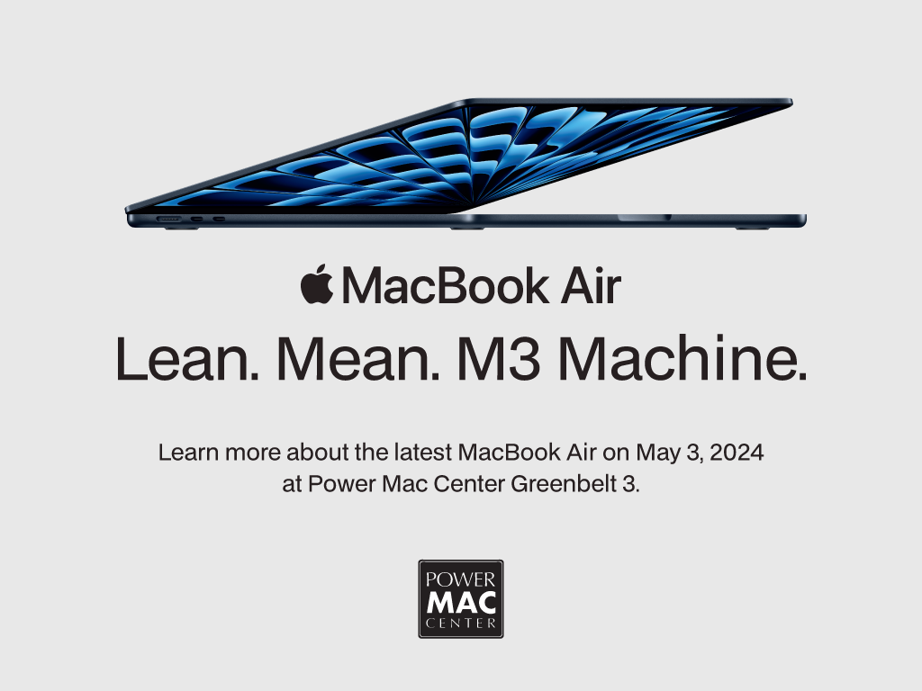 Apple MacBook Air M3 Power Mac Center Teaser