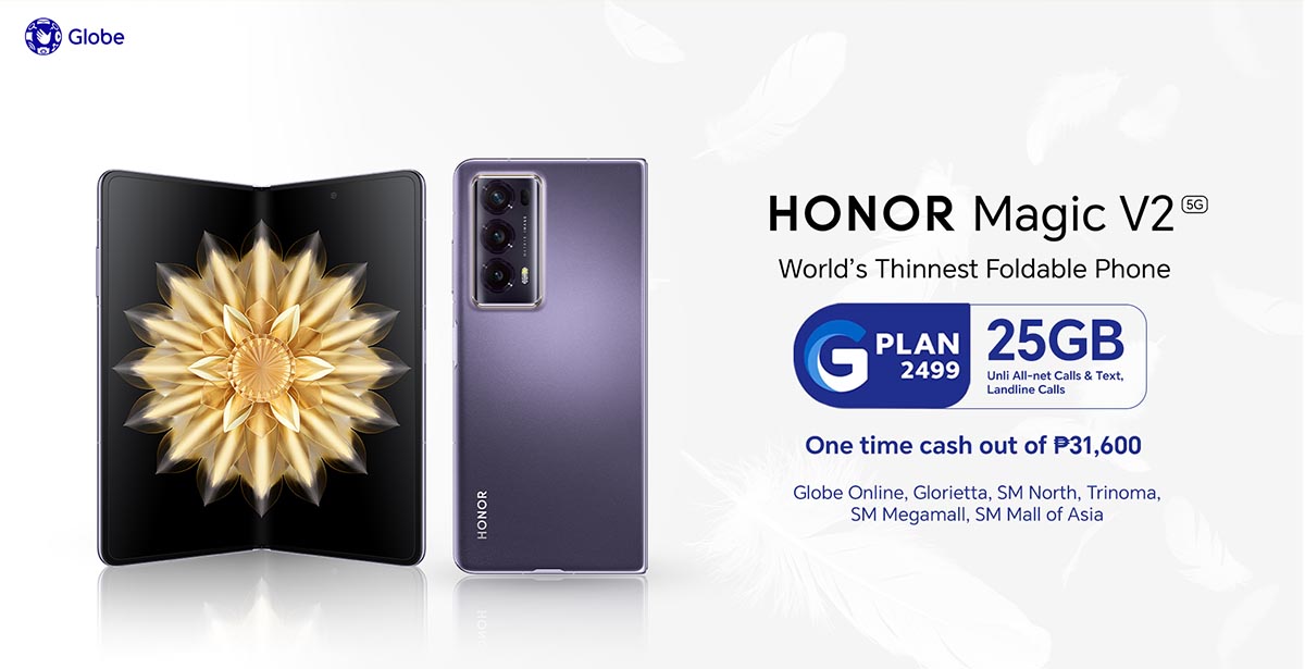 HONOR Magic V2 Globe Postpaid Cover