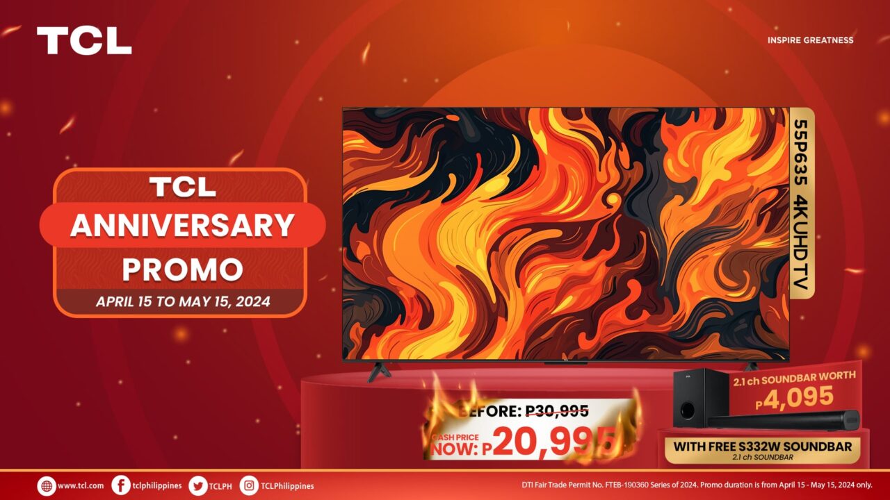 TCL P635 Anniversary Promo 2024