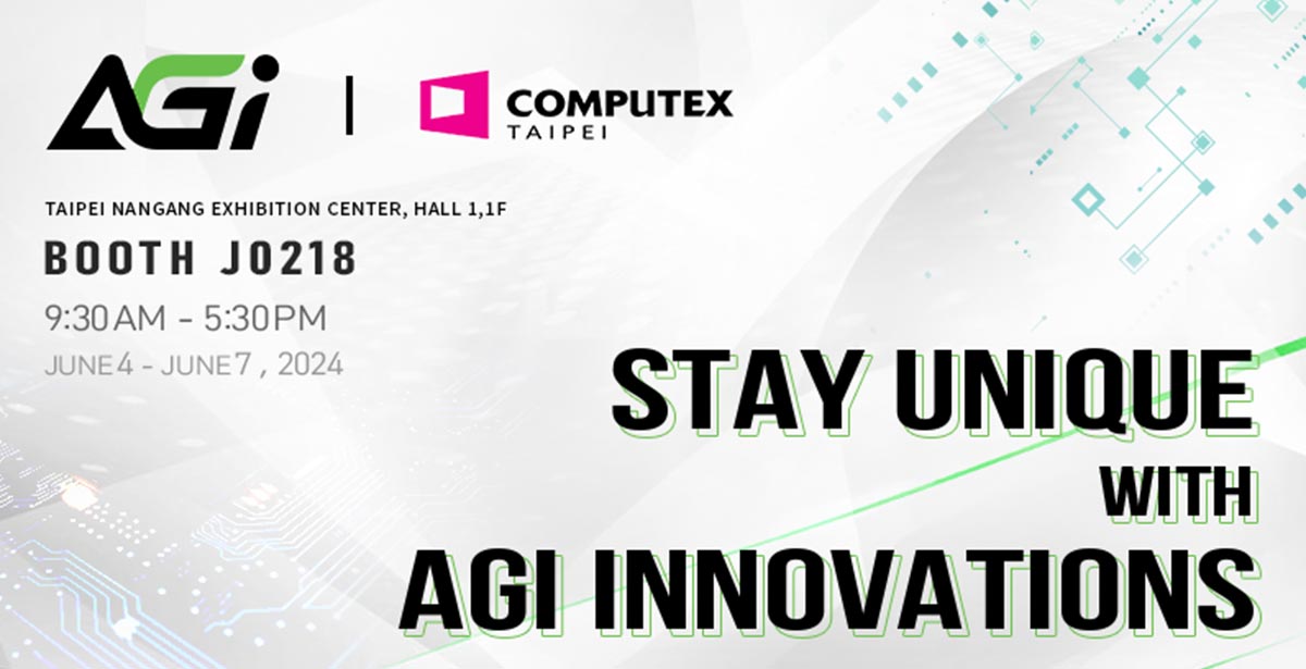 AGI Technology Computex 2024 Debut Cover