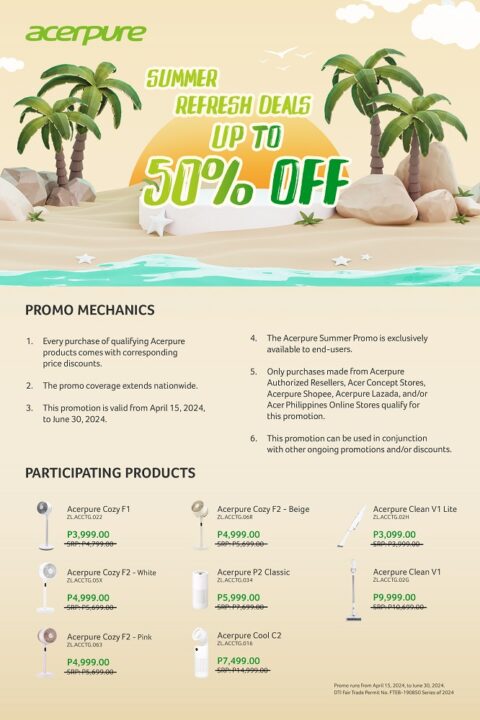 Acerpure Summer Promo May 2024 1