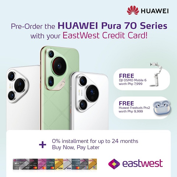 Huawei Pura 70 Eastwest Promo