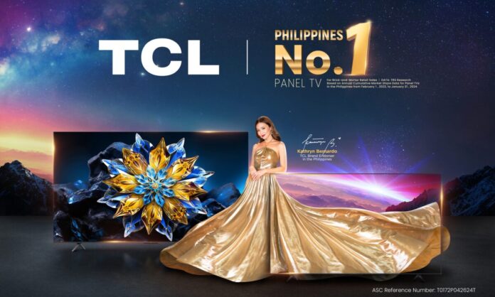 TCL No1 Panel TV Brand