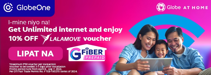 Globe GFiber Prepaid x Lalamove Cover