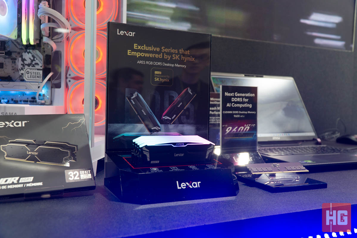 Lexar Ares RGB DDR5 Computex 2024