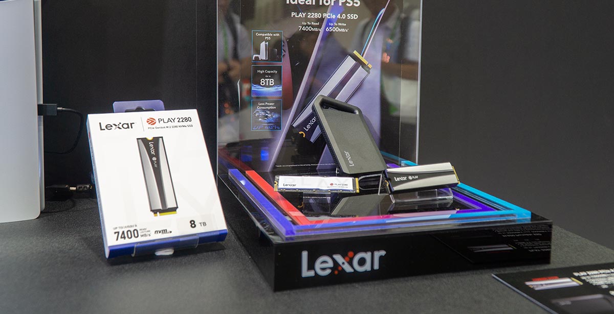 Lexar Computex 2024 Booth Cover