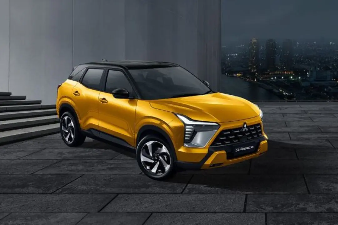 Mitsubishi XForce Yellow