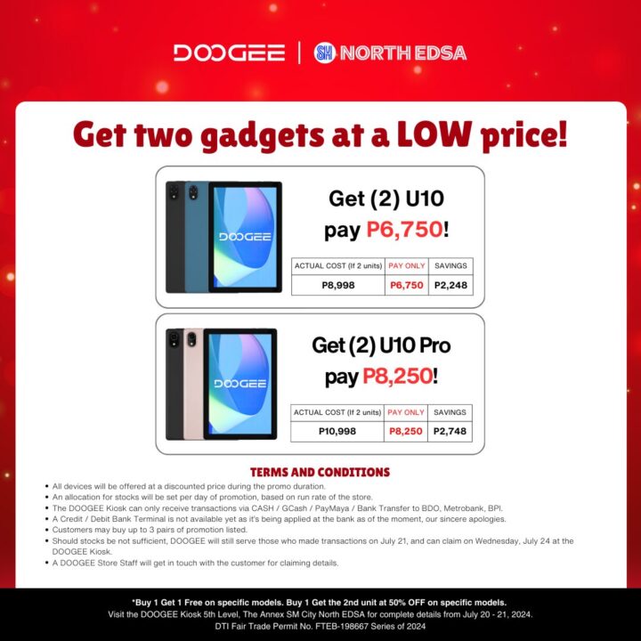 Doogee SM North Kiosk BOGO Promo (2)