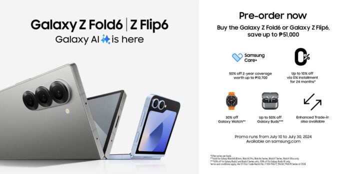 Galaxy Z Fold6 Flip6 Preorder PHilippines (2)