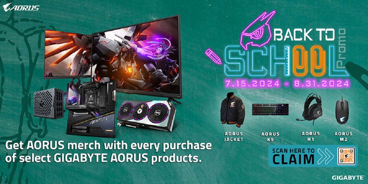 Gigabyte Back to School Promo Cover