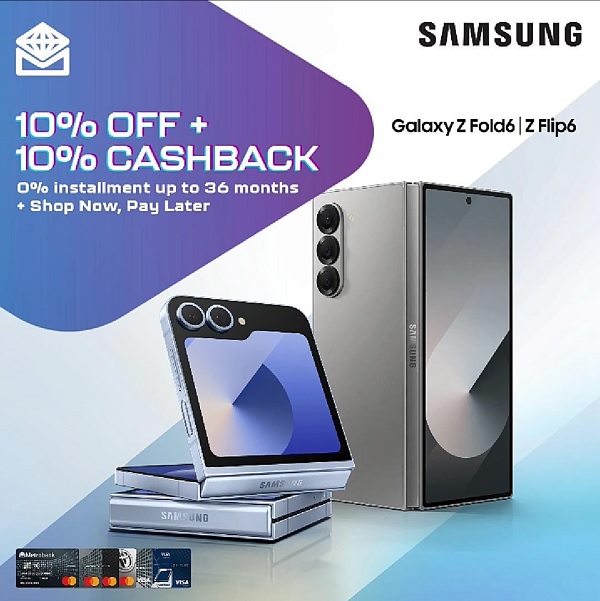 MetroBank x Samsung Galaxy Z Flip6 and Fold6 Promo Cover