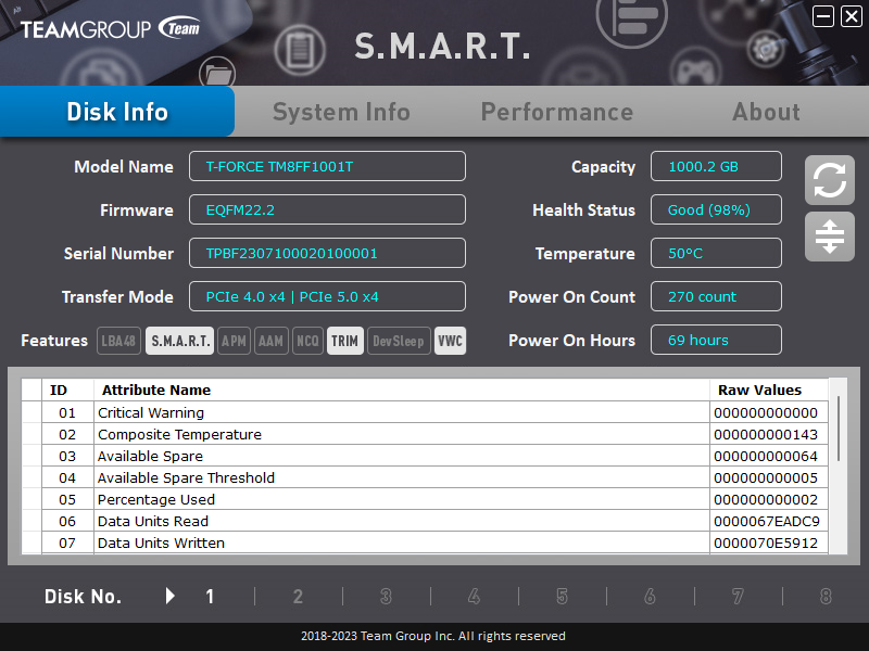 TeamGroup T.Force SSD ToolBox 1