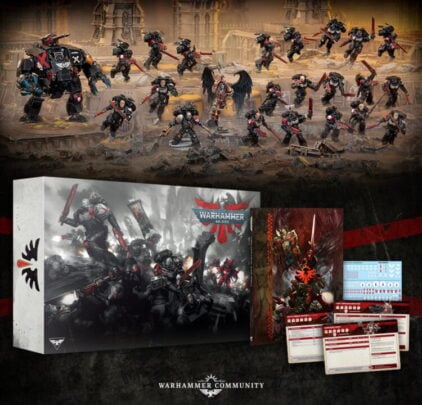 Warhammer 40000 Blood Angels Box Set Exclusive Contents