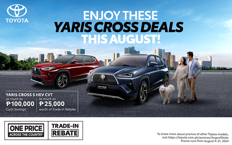 FA Toyota Aug 2024 Deals Yaris Cross