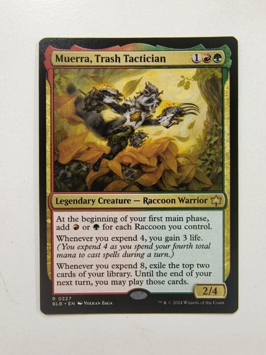 Muerra, Trash Tactician