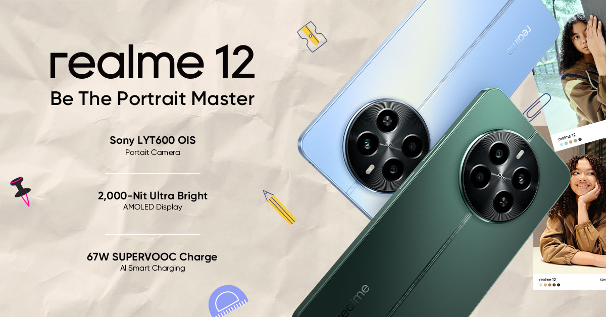 realme 12 Launch KV