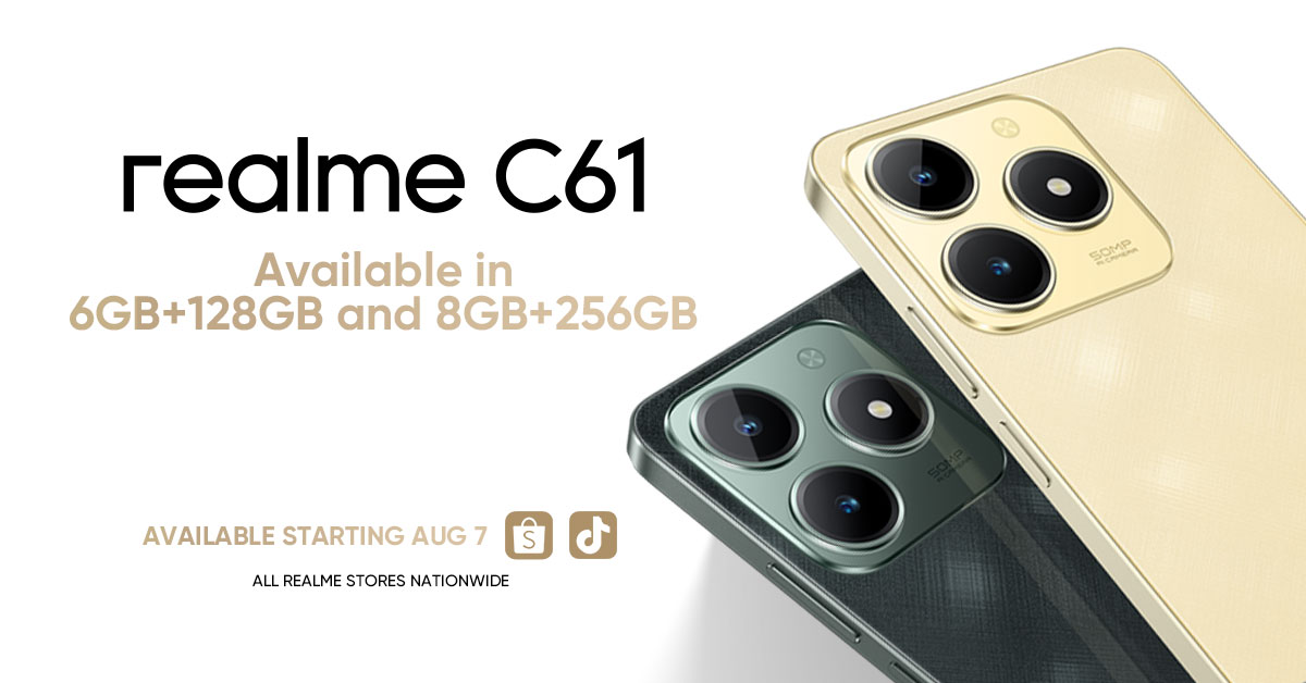 realme C61 Launch PH KV