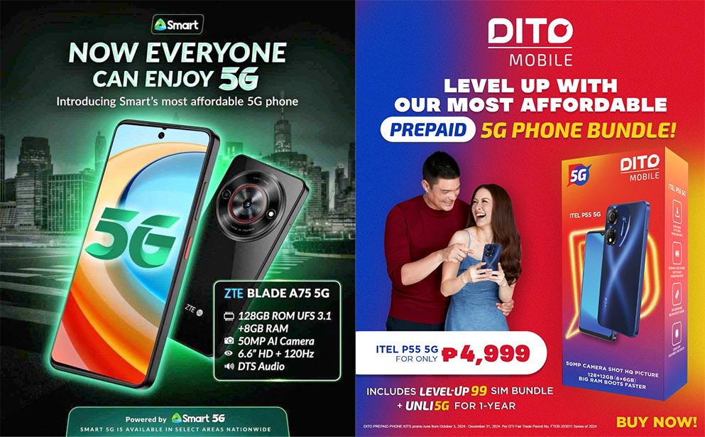 DITO vs Smart Affordable 5G Cover