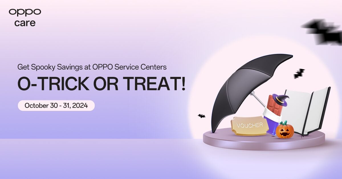 OPPO O treat or Trick Promo Halloween 2024