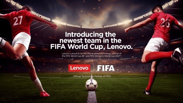 Photo Lenovo x FIFA Technology Partner