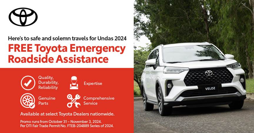 Toyota Undas Road Assistance