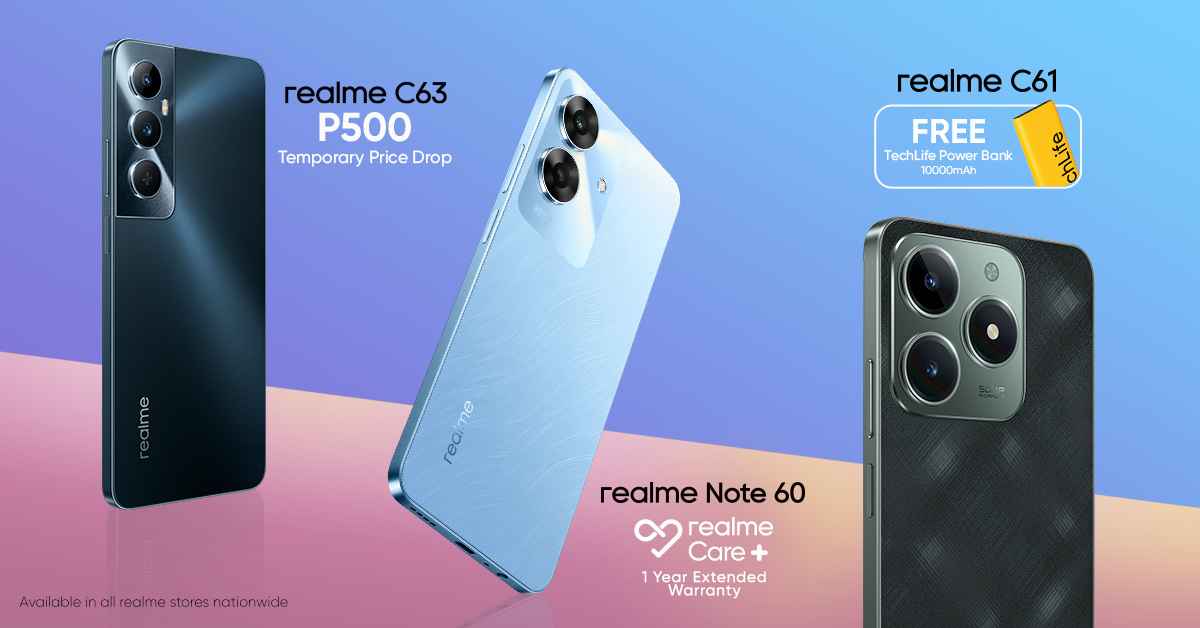 realme October 2024 Retail Promo Blowout