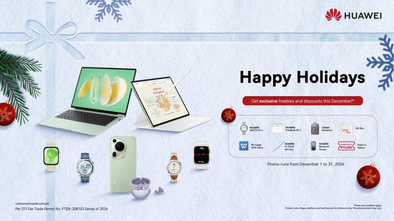 HUAWEI Christmas December Promo 2024