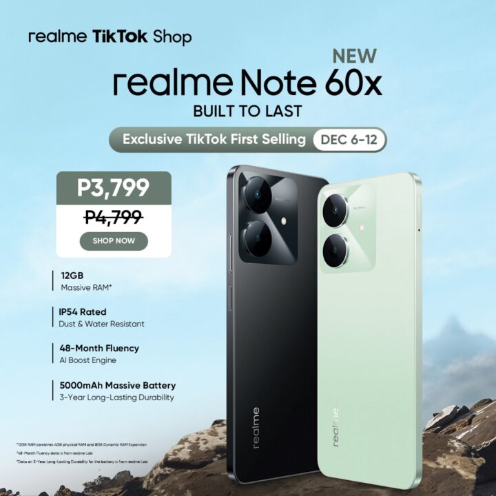 realme Note 60x Launch PH